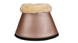 HKM Comfort Premium Fur Overreach Boots are pictured in gold