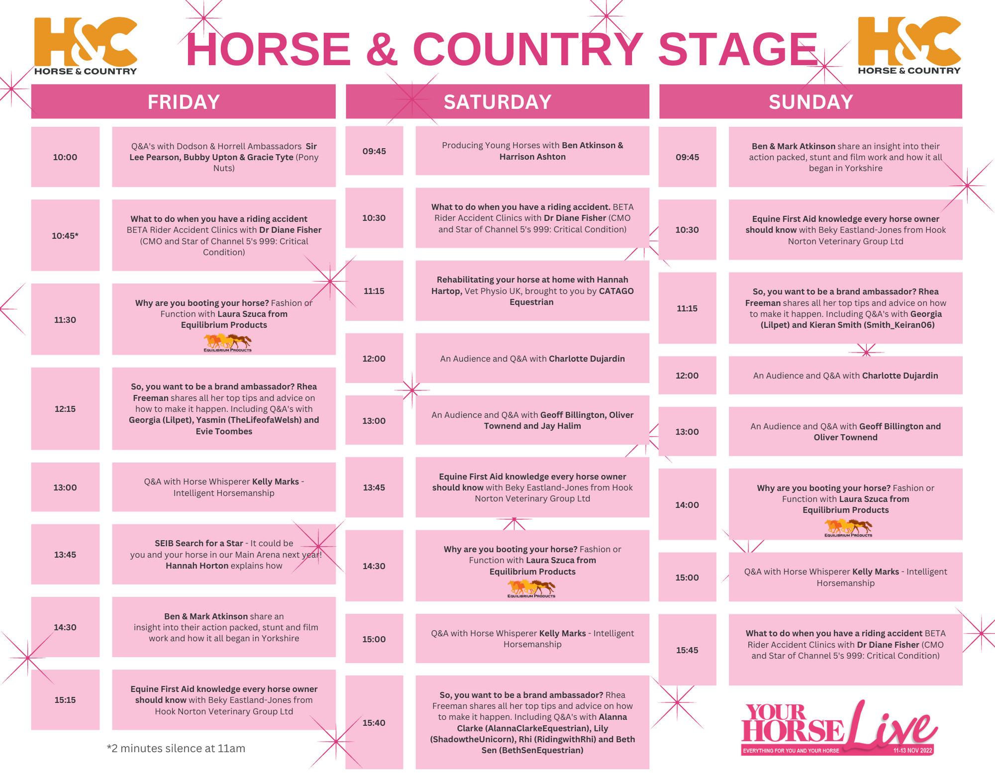 Your Horse Live 2025 Dates 