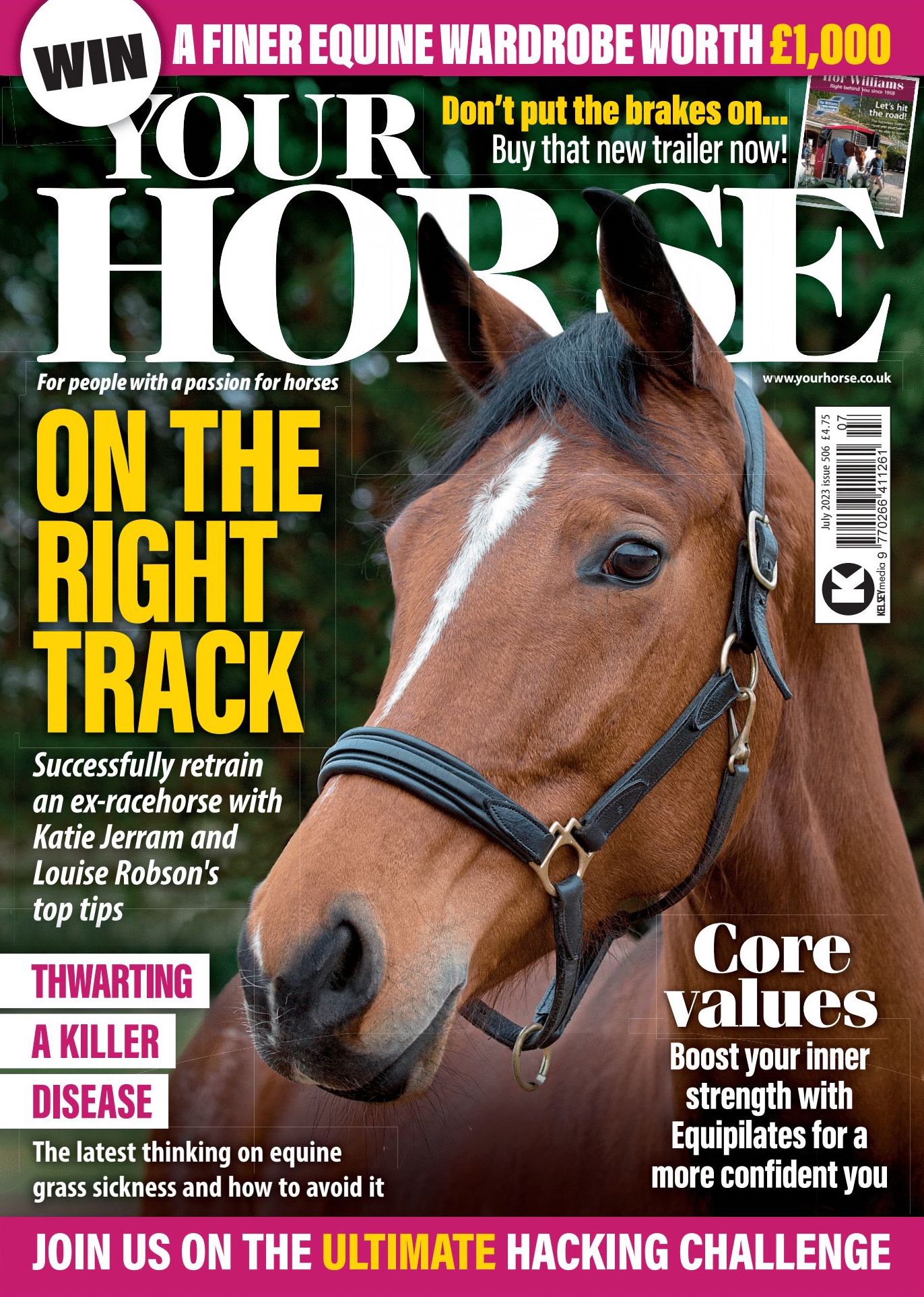 Exracehorse special Inside the July issue of Your Horse Your Horse