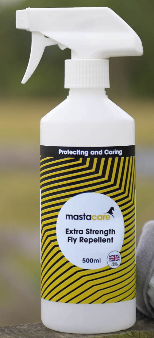 Pictured is the Mastacare Extra Strength Fly Repellent