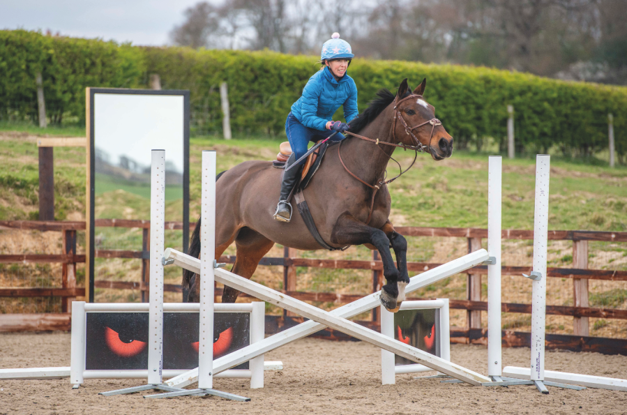 It’s not necessarily about using a ‘stronger’ bit when you're riding a strong horse, but one that makes use of different pressure points in different ways