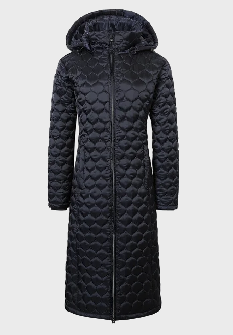 The Covalliero Long Quilted Coat gets the thumbs up from our tester