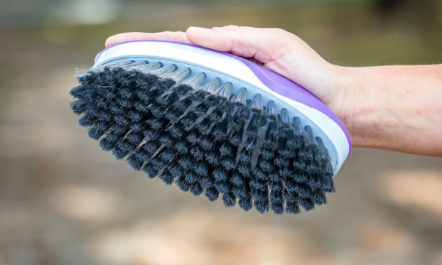 Types of horse brushes: the clever KBF99 body brush is pictured 