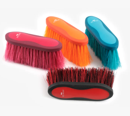 Types of horse brushes: the Premier Equine Soft touch Dandy Brush range 