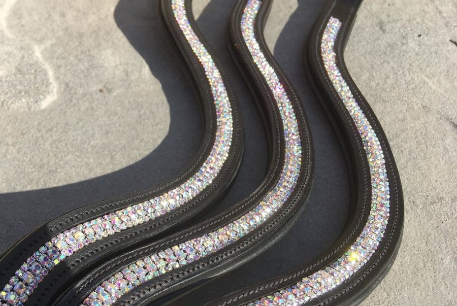 Unicorn crystal browband