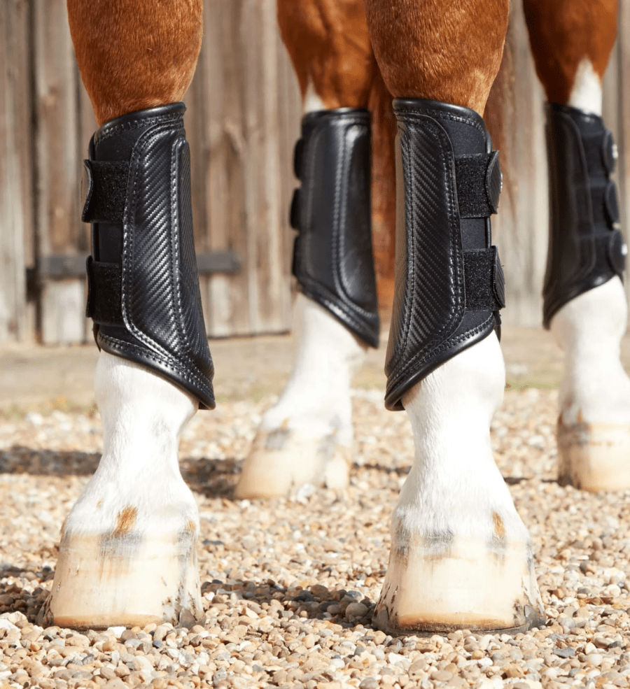Premier Equine Carbon Air-Tech Double Locking Brushing Boots