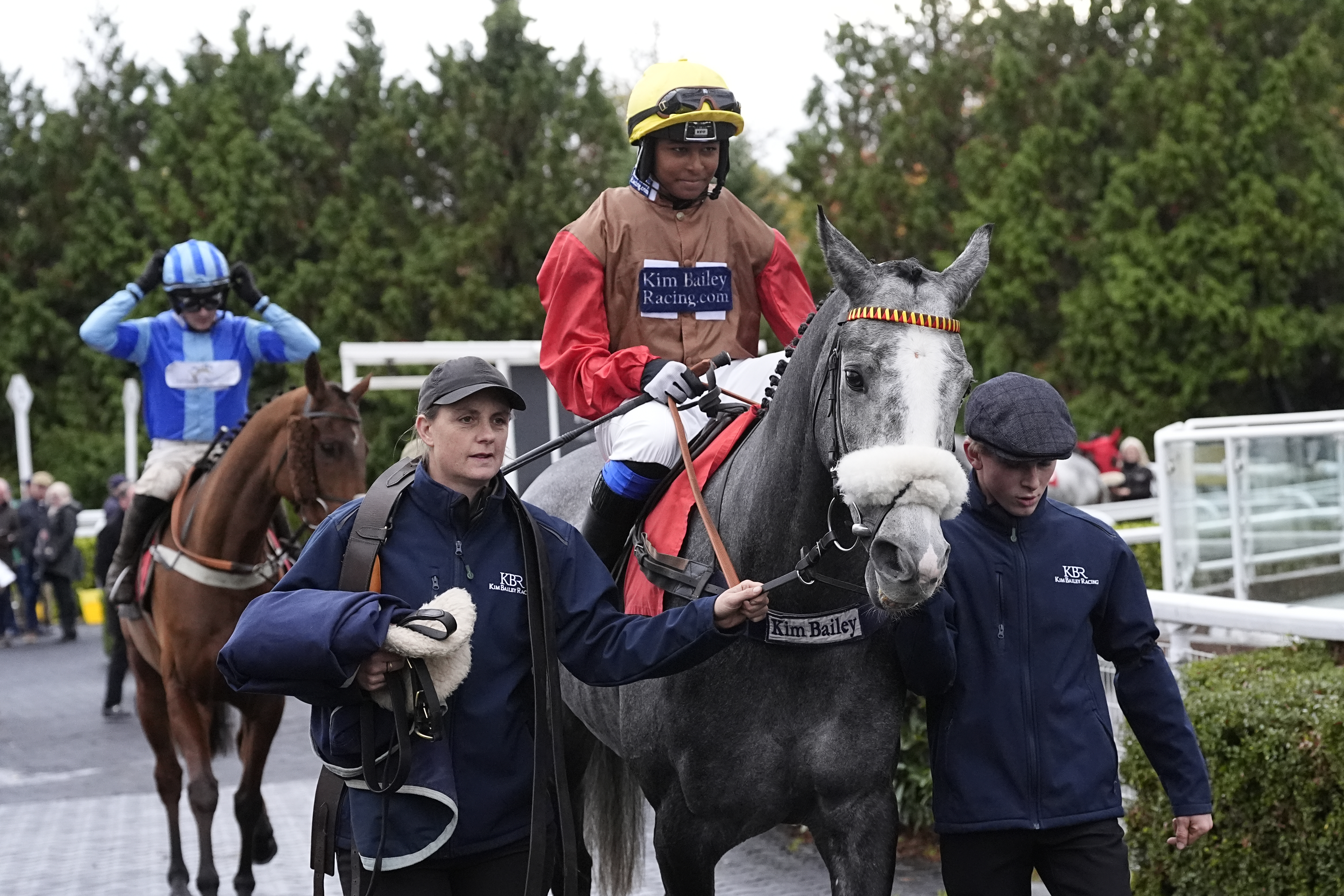 History made as first ever Black British female jump jockey takes part in race