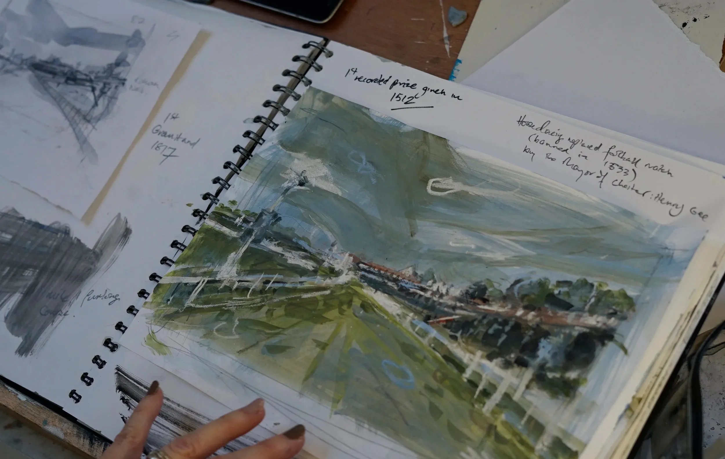 Chester Racecourse heritage painting sells for charity - Your Horse