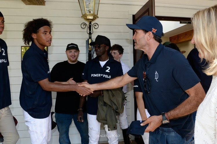 Polo legend supports charity event