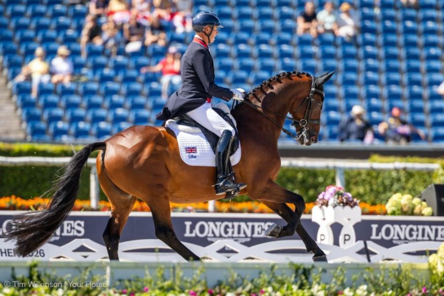 Carl Hester and Fame at the 2026 World Championships
