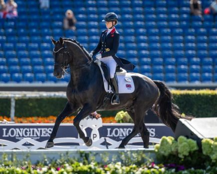 Lottie Fry and Glamourdale at the 2026 World Championships