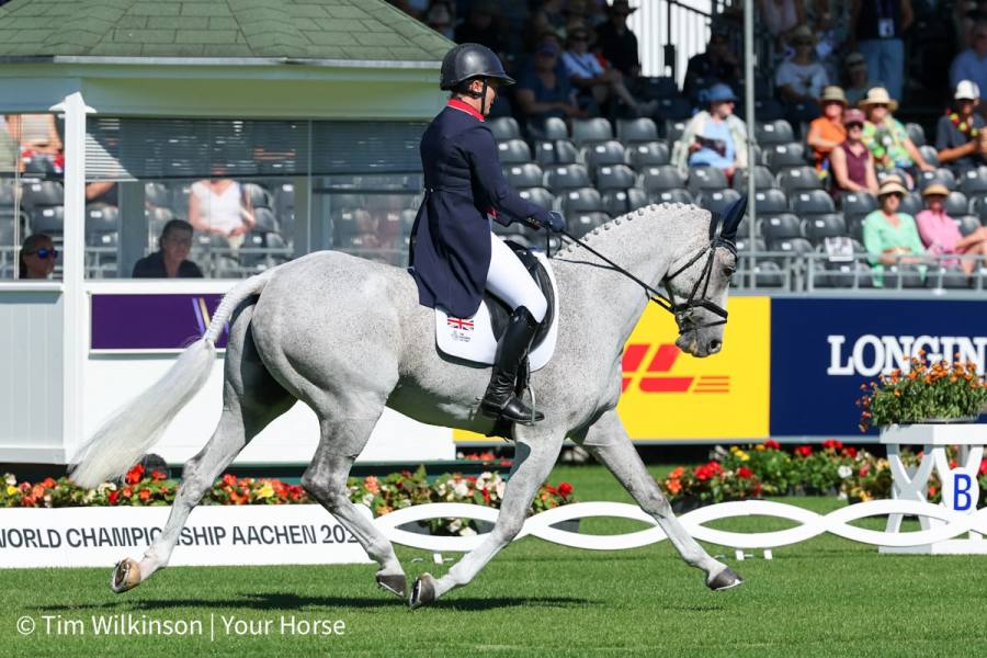 Gemma Stevens and Flash Cooley at the 2026 World Championships