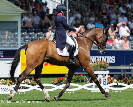 Laura Collett and London 52 at the 2026 eventing World Championships