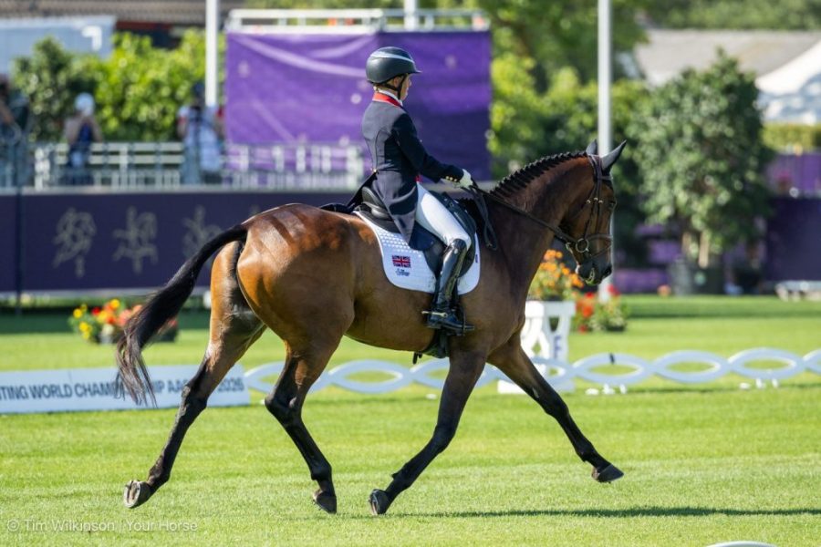Ros Canter and Lordships Graffalo at the 2026 eventing World Championships