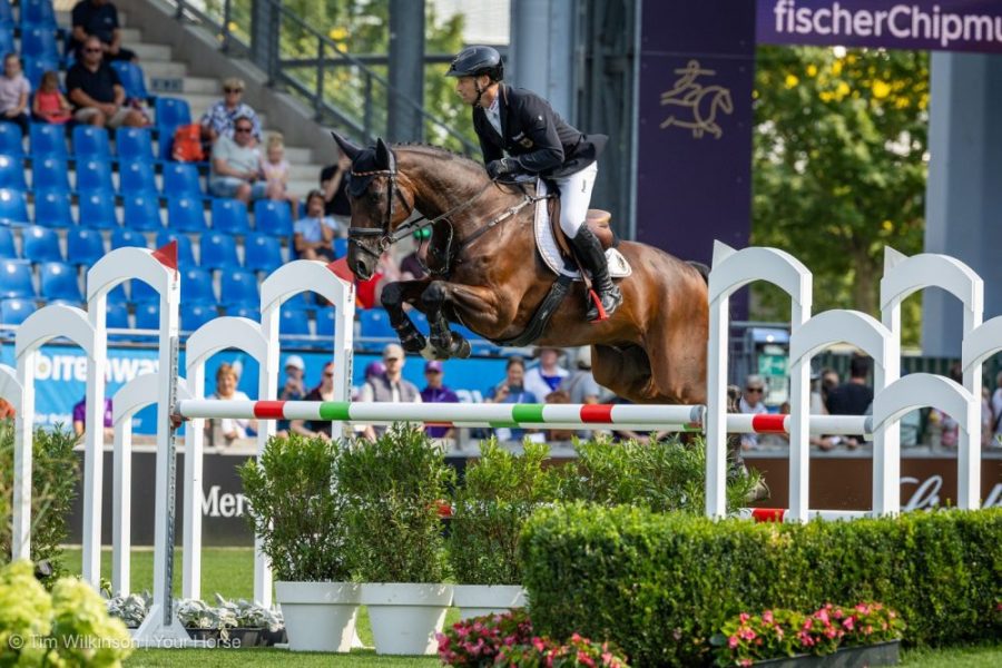 Michael Jung and fischerChipmunk at the 2026 World Championships