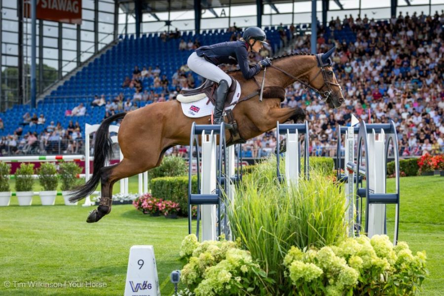 Caroline Harris and D. Day at the 2026 World Championships