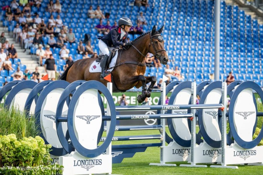 Ros Canter and Lordships Graffalo at the 2026 World Championships