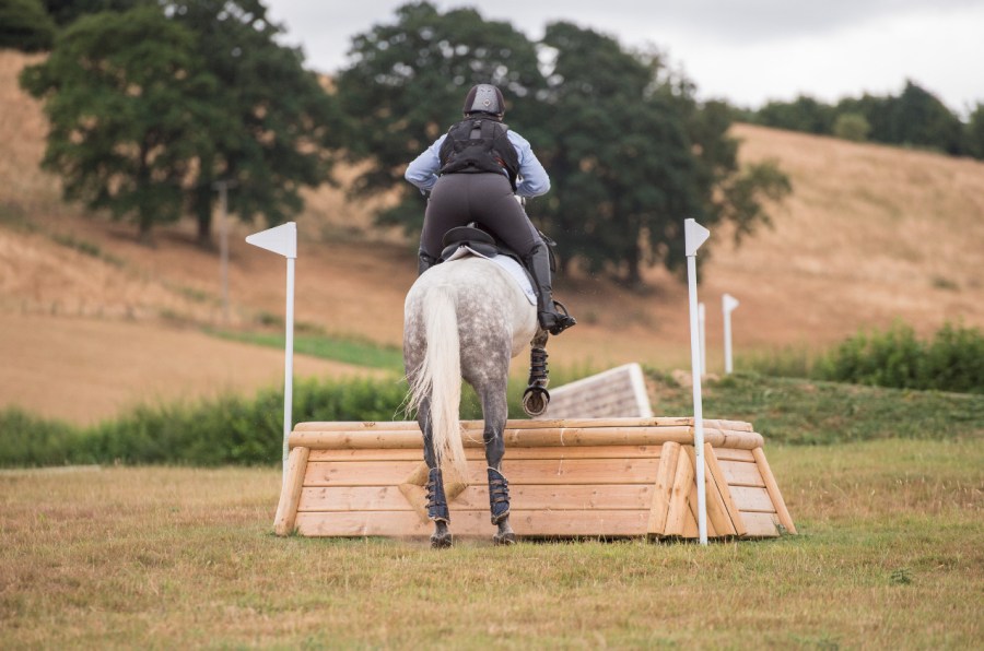 Horse boots are essential for cross-country