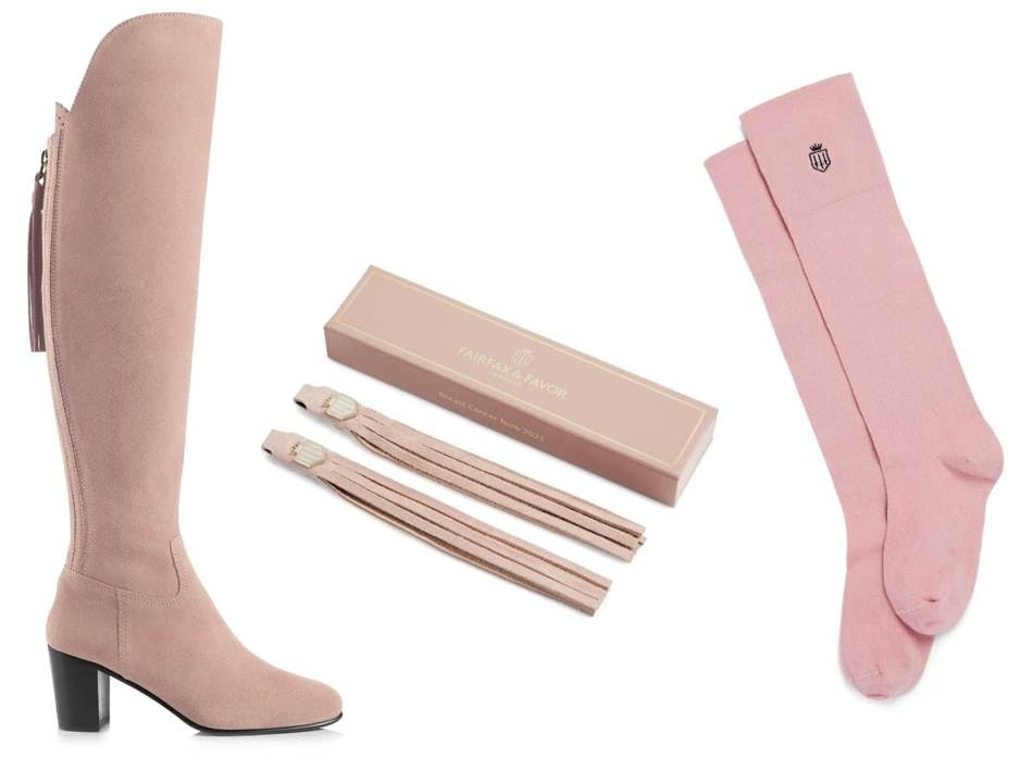 Fairfax and favour pink tassels discount