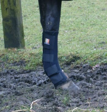 N.E.W Freedom stretch turnout socks to help prevent mud fever in horses