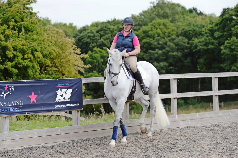 Horses are naturally 'spooky' and their first instinct is to flee when they sense danger